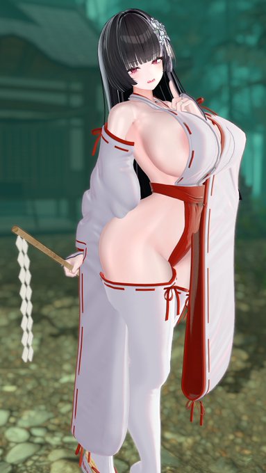 行方不明の退魔巫女