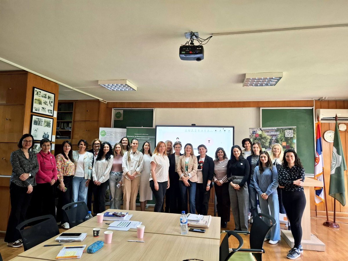 STRIMHealth's tweet photo. Successful 2-day Drug Screening Method Development workshop at Institute for Biological Research “Siniša Stanković” (IBISS), organized by Faculty of Pharmacy, University of Lisbon. Great discussions on modern drug discovery, screening &amp; collaboration. #STRIMHealth #HorizonEurope https://t.co/M65KOqIe2I