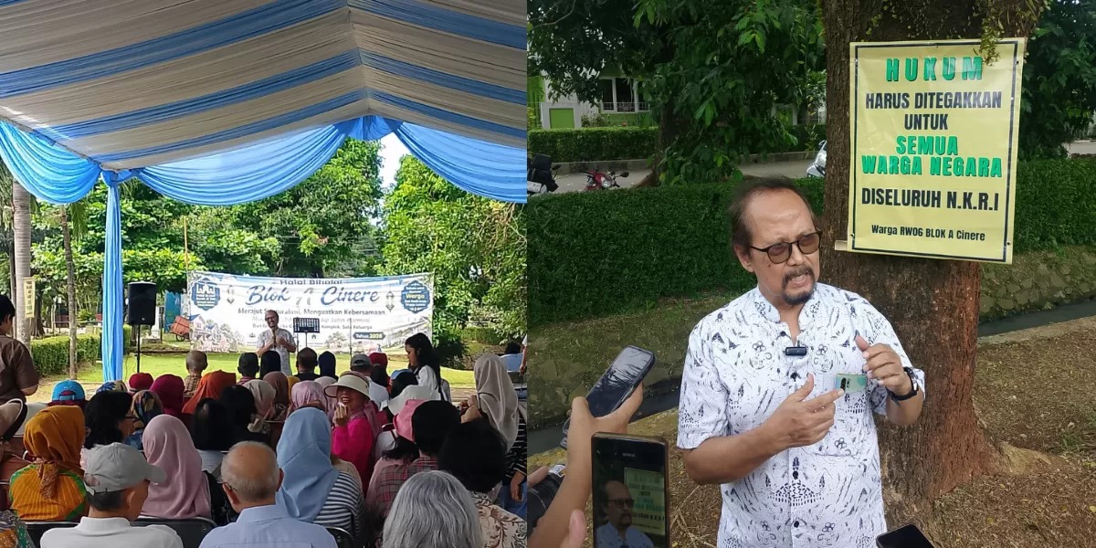 WulanauliaZ's tweet photo. semangat warga Cinere Estate tolak memori PK PT Megapolitan. gak ada kebaruan bikin langkah hukum pengembang lemah. @suara_com https://t.co/NQd4X5sMcF https://t.co/0Tdy2R3NVd