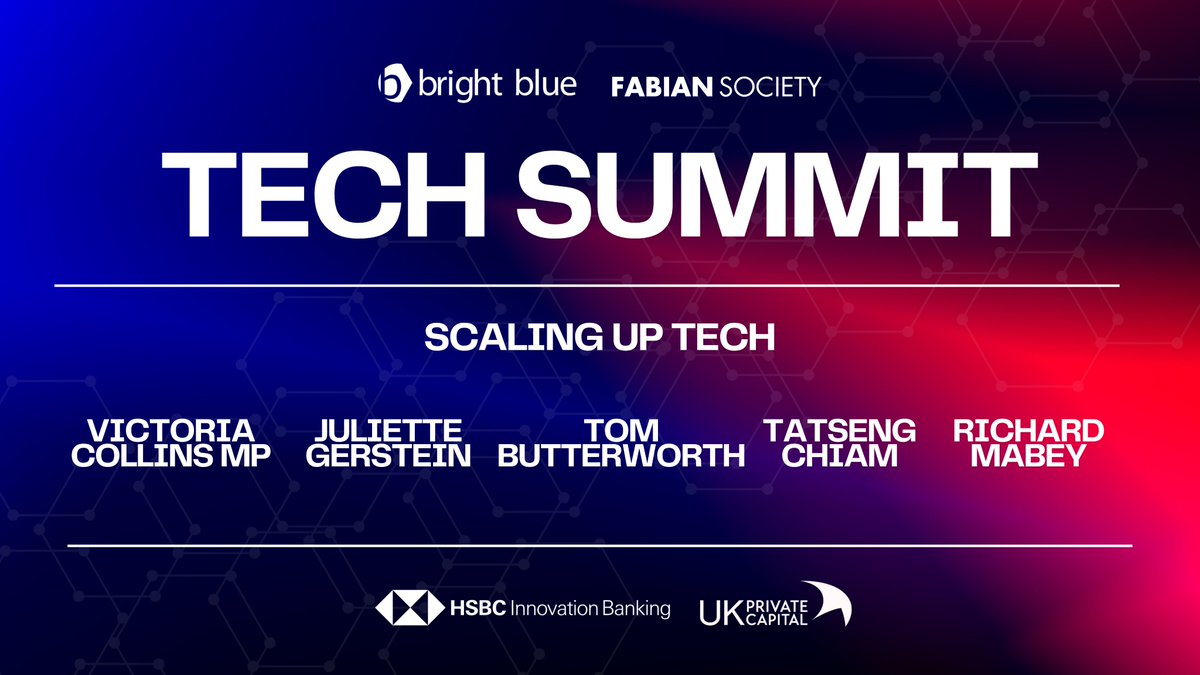WeAreBrightBlue's tweet photo. 📈🤖 JOIN US soon for our second panel of the #TechSummit: ‘Scaling Up Tech’.

🗣️ @TweetingCollins Juliette Gerstein @TechBanker @tatsengchiam @RMabey

⏰ 11:20-12:10
📍The Forum, H/Advisors Maitland
🤝 @HSBCInnovation @UKPrivateCap 
📷 Follow this thread for more 📷 https://t.co/Lbic5kXiYT