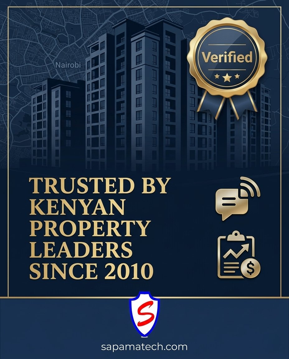 sapamaerp's tweet image. Join hundreds of managers streamlining their estates with Sapama.
Proven. Secure. Kenyan. 🇰🇪 sapamatech.com
#PropertyManagement #NairobiRealEstate #FintechKenya #PassiveIncome #SmartLandlord #TrustedTech #PropertyTech