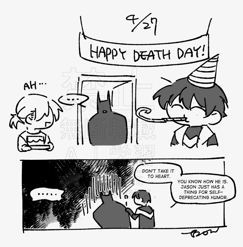 KoonoDc's tweet image. 忌日當然也是要快樂一波
#JasonTodd #RoyHarper #Batman #Batfamily