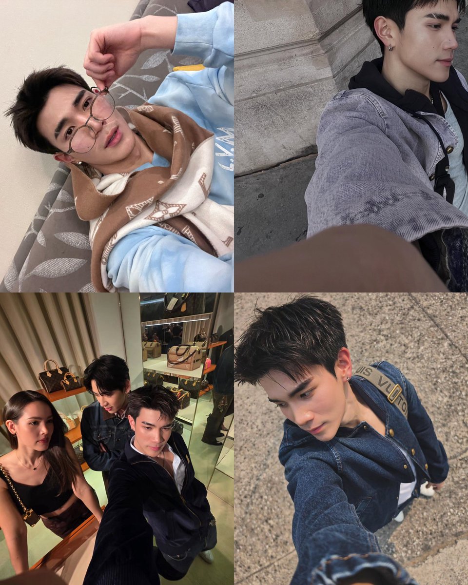 mybabebubbly's tweet image. เซลฟี่ Genz vibe with @LouisVuitton 😎

#LouisVuitton @tawattannn 
#LouisVuittonxFourth 
#Fourthnattawat #โฟร์ทณัฐวรรธน์