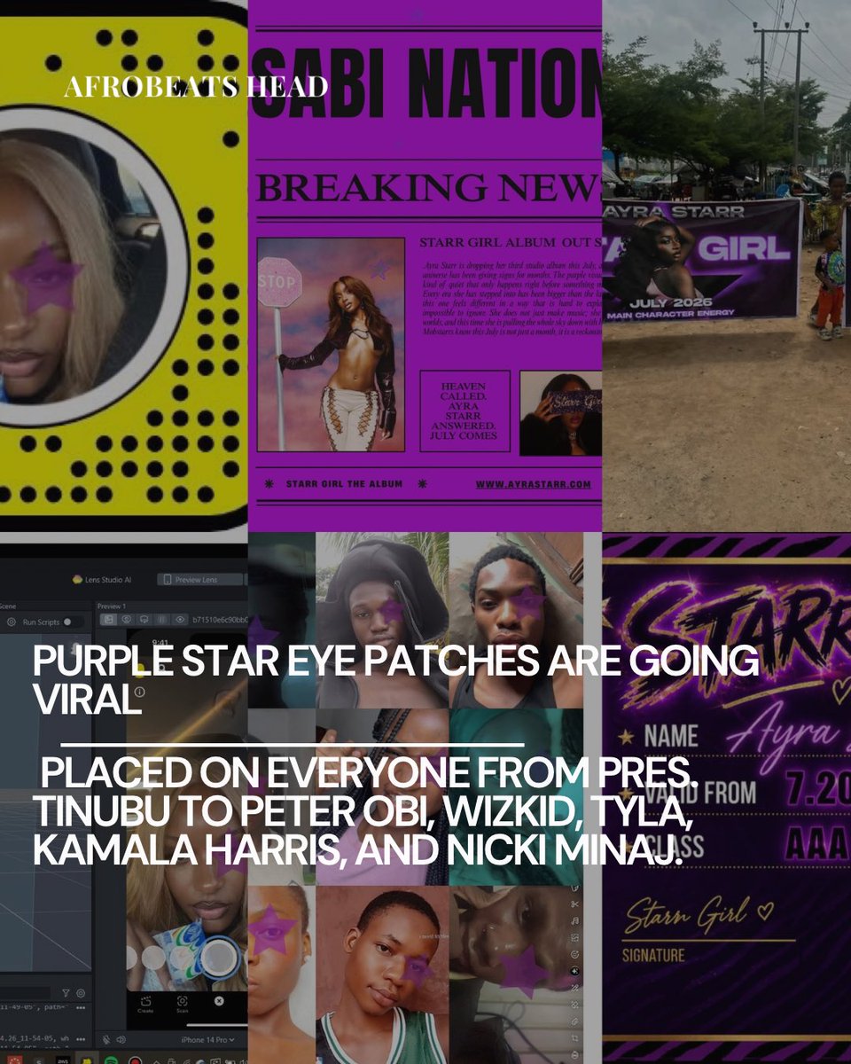 Afrobeats Head tweet media
