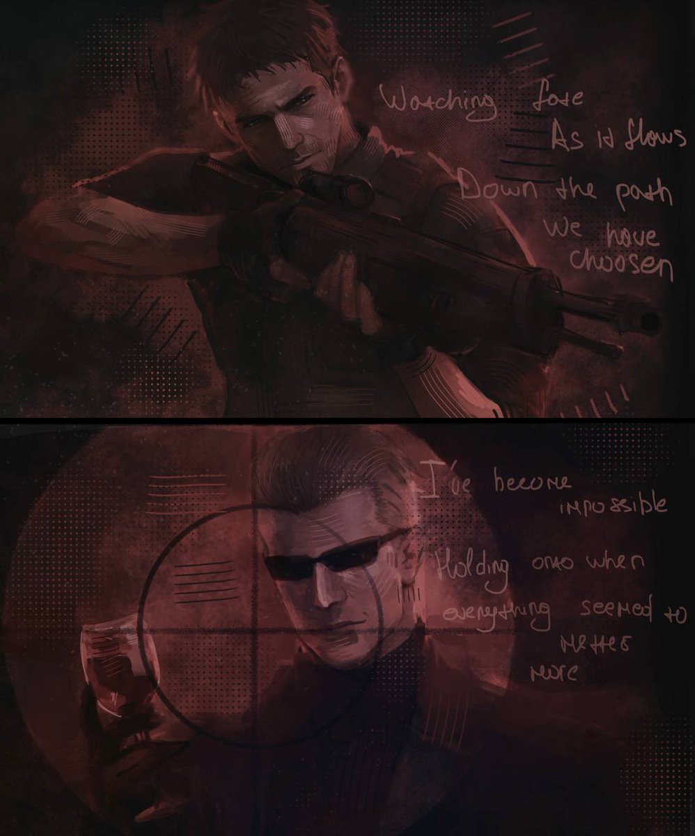commissions open 
#vesker #chris #residentevil #re #art