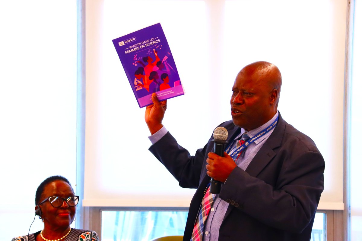 LibraryEca's tweet image. Honored to have @UNESCO_Addis today at our library for the launch of "Investing in Women in Science" — a timely call to support opportunity, innovation, and inclusion in science🔎  #WomenInScience #UNESCO 

Nous sommes honorées d'avoir aujourd'hui l'UNESCO à Addis-Abeba dans
