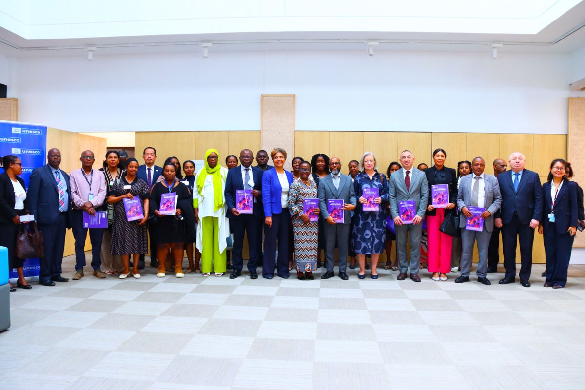 LibraryEca's tweet image. Honored to have @UNESCO_Addis today at our library for the launch of "Investing in Women in Science" — a timely call to support opportunity, innovation, and inclusion in science🔎  #WomenInScience #UNESCO 

Nous sommes honorées d'avoir aujourd'hui l'UNESCO à Addis-Abeba dans