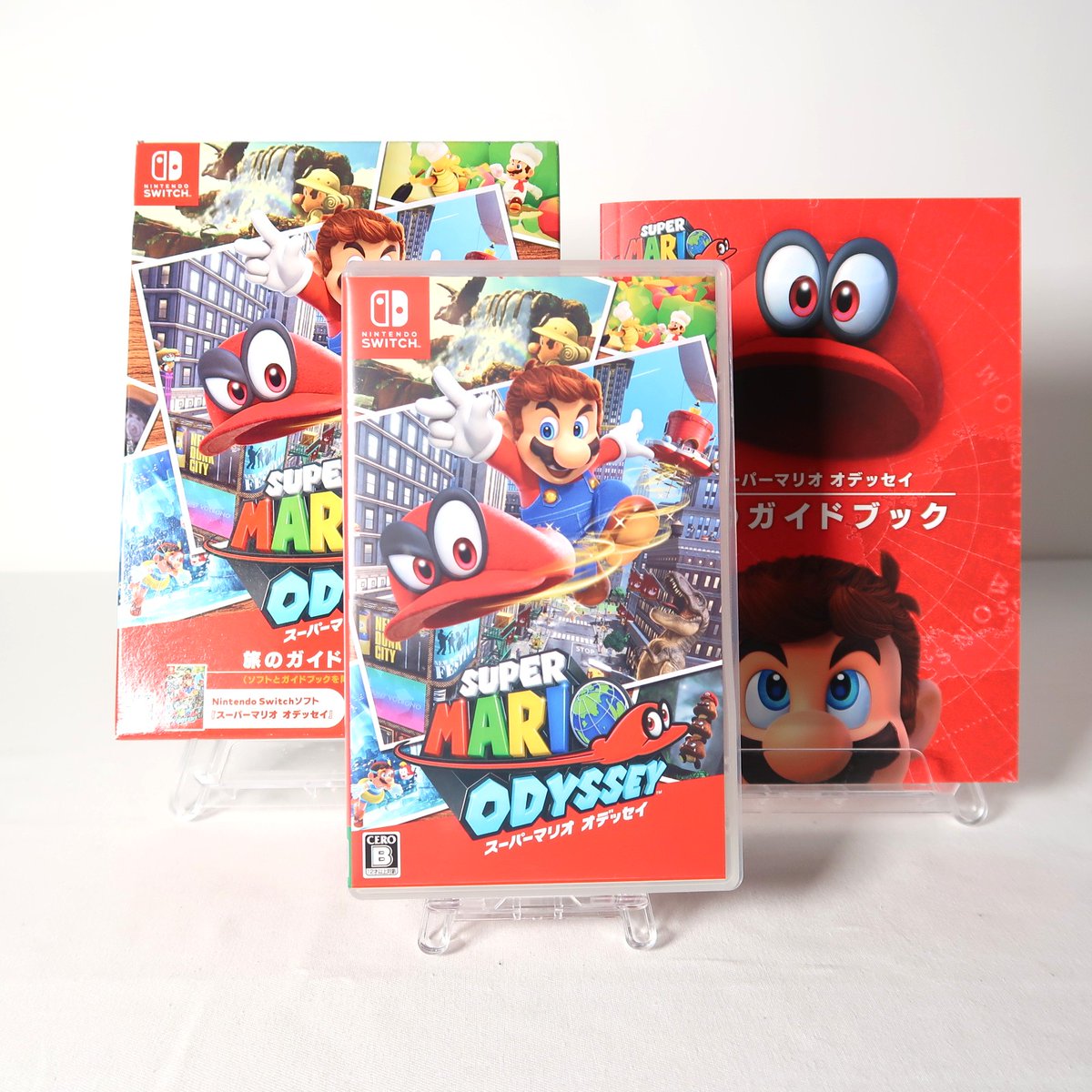 🍄New Stock🎮 スーパーマリオ オデッセイ 旅のガイドブック付