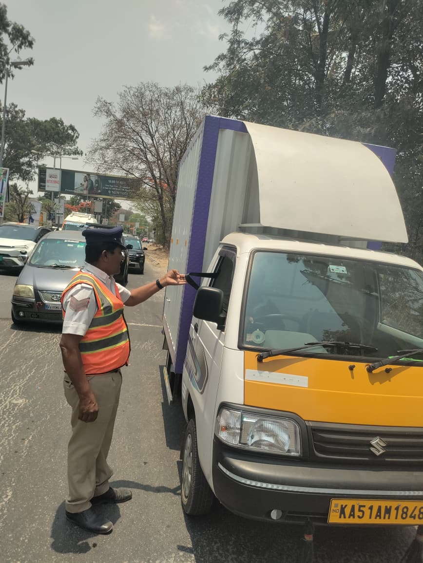 MAHADEVAPURA TRAFFIC BTP tweet media