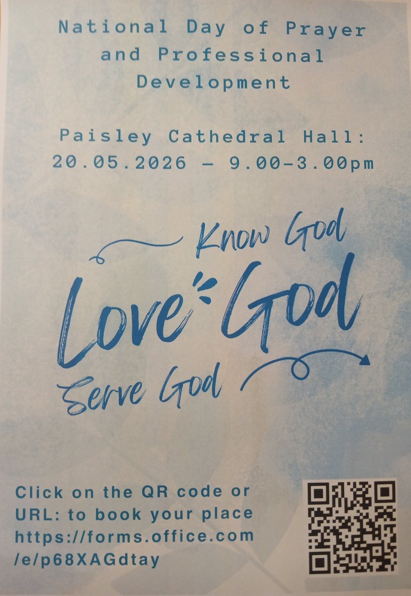 rercag's tweet image. Calling all Secondary RE Teachers &amp;amp; Primary RE Coordinators...still plenty time to sign up for the National Day of Prayer &amp;amp; Professional Development Day in May. See details &amp;amp; sign up info. 🙏 Please share #professionaldevelopment #religiouseducation @APHTAGlasgow @SCESDirector