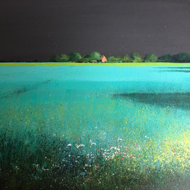 JimBeattie18's tweet image. Iridescent Meadow 
Acrylic painting 
Paul Evans     #contemporaryart