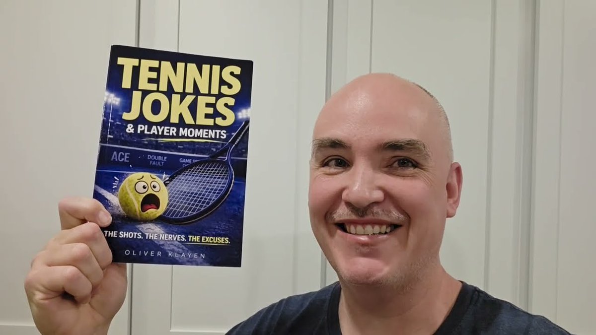 THEGREENCABBY's tweet image. FUNNY and INFORMATIVE? Tennis Jokes &amp;amp; Player Moments Book Review Unboxing 
youtu.be/LXfLrTTFFNI

#productreview #review #amazonreviews #amazoninfluencer #bookreview #amazonreview