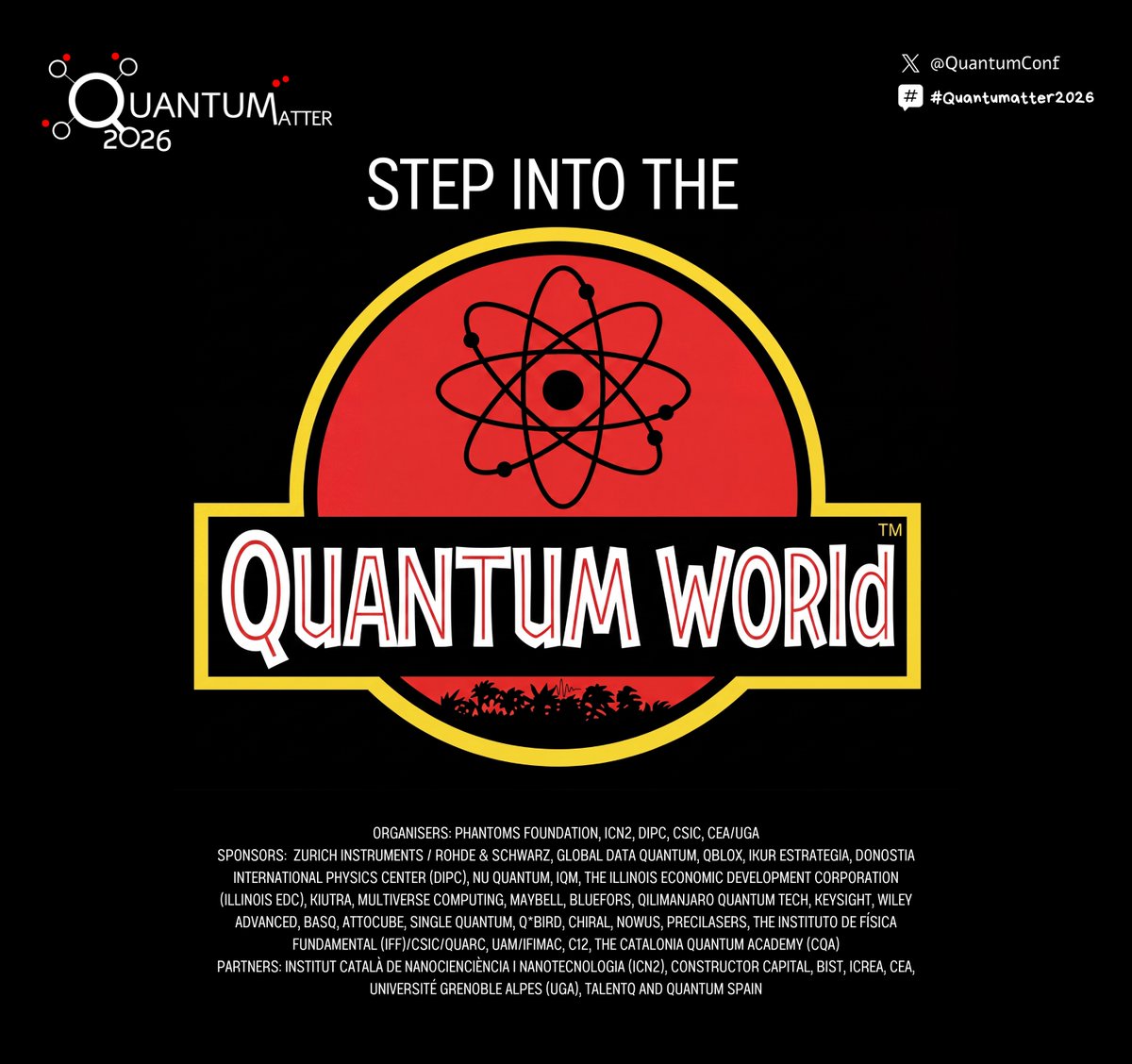 QUANTUM MATTER CONFERENCE tweet media