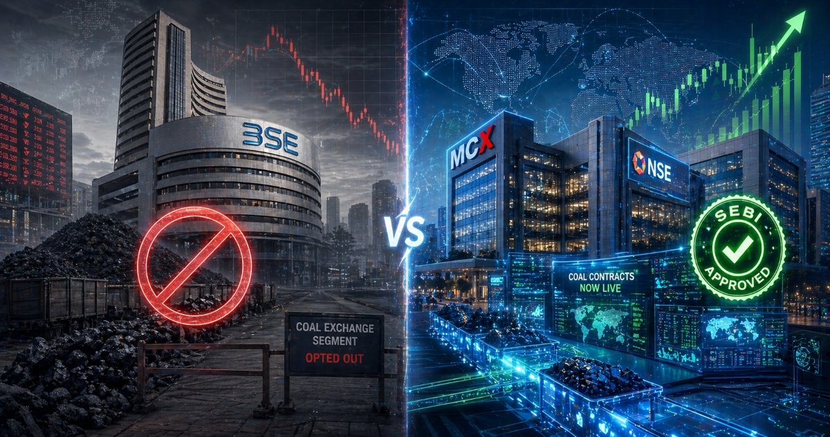 niftytraderin's tweet image. BSE Opts Out of Coal Exchange as NSE, MCX Get SEBI Approval
Read Here : niftytrader.in/markets/bse-op…
#niftytrader #BSE #NSE #MCX #SEBI #StockMarketIndia #CommodityMarkets #CoalExchange #MarketRegulation