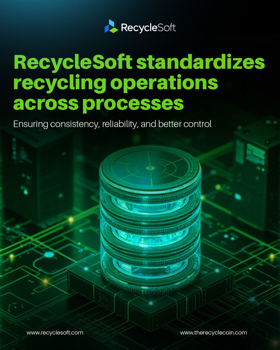 XRecyclesoft's tweet photo. RecycleSoft brings complete transparency to recycling operations by enabling traceable data across every stage. It helps businesses maintain control, improve accountability, and operate with greater clarity.

#RecycleSoft #ROMS #RecyclingSoftware #OperationalTransparency https://t.co/K7wrq09oJA