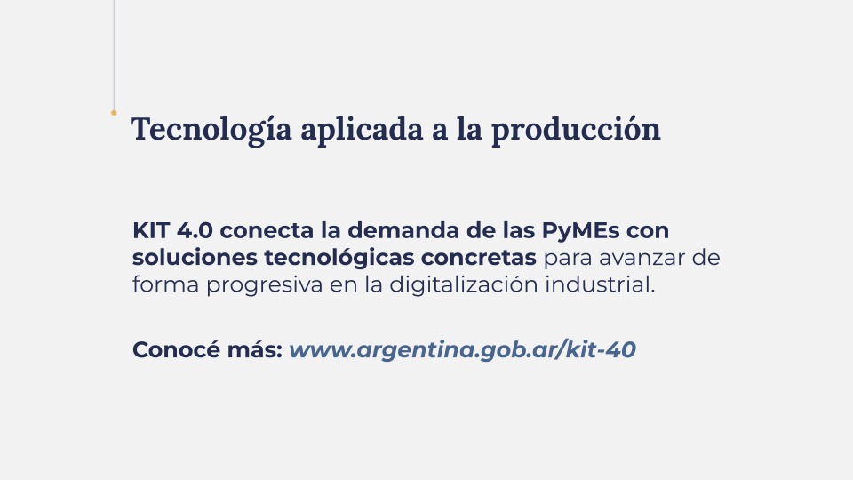 Secretaría de Industria, Comercio y PyME tweet media
