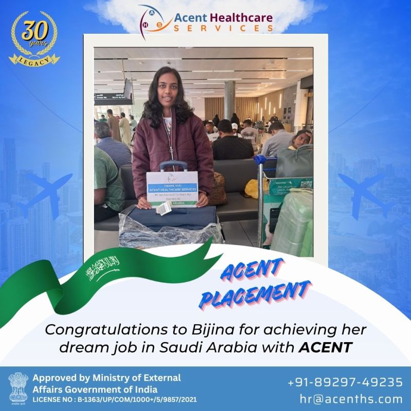 acenthighsoft's tweet photo. Another talented nurse from #ACENT begins a new chapter in #SaudiArabia.

Your dedication, patience, and passion for care have led you here, may this achievement be the start of something even greater.

📞- +91-8929749235
📧- hr@acenths.com

#Nurse #Acentnurse #NurseJobs #Gulfjob https://t.co/O8Hgb6F9L8