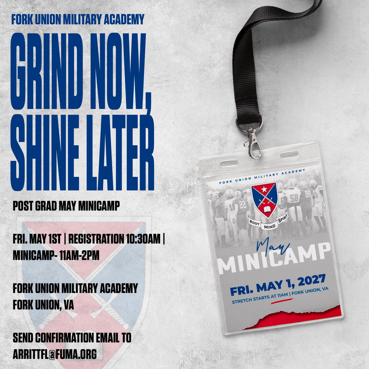 Fork Union Military Academy Post Grad Football tweet media