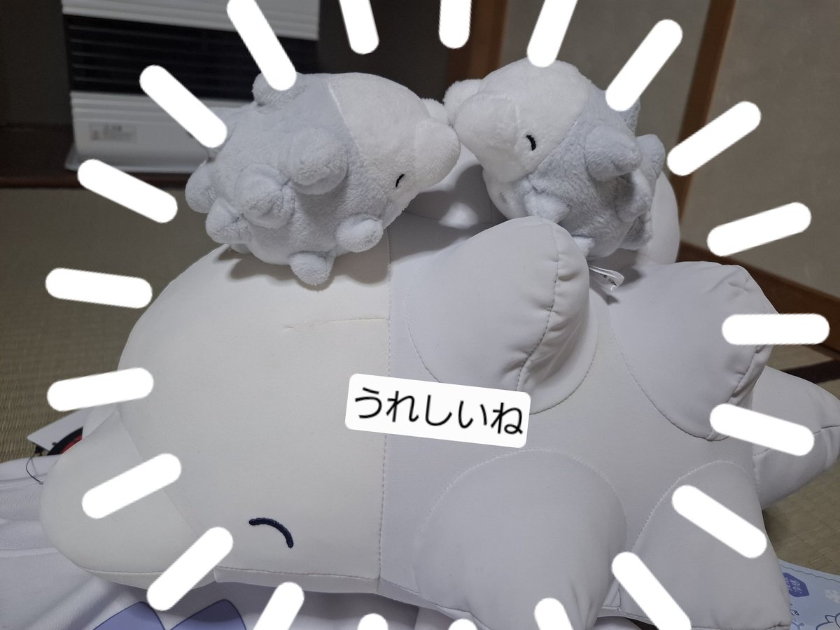 ニコニコハミズ、無事に買えたユキハミTシャツだよ(˙꒳˙ )

 ଽ ࡉ⎛꛰ꓸ ܚ ଽ ࡉ⎛꛰ꓸ ܚ(･⊃⊂･)！！！

おなじのうれしいねえ(˙꒳˙ )