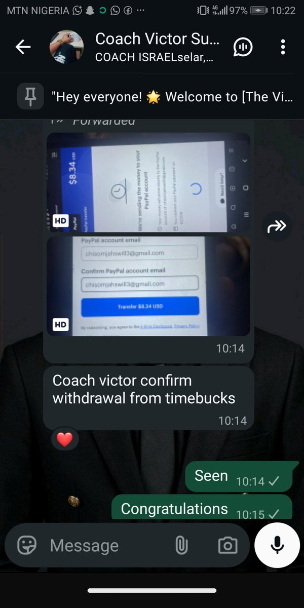 Coachwisdom3220's tweet image. Survey is really paying my students and they're really enjoying

see someone that started last week this week he already made his first $8 from #timebucks #timebucksurvey

#survey to the world 
#coachvictormonday