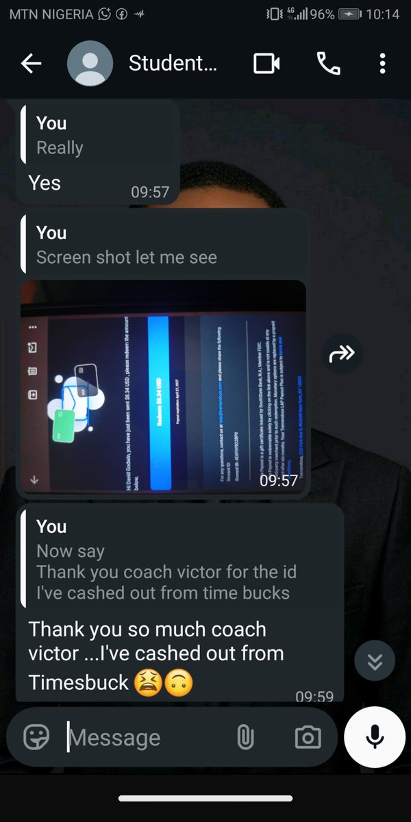 Coachwisdom3220's tweet image. Survey is really paying my students and they're really enjoying

see someone that started last week this week he already made his first $8 from #timebucks #timebucksurvey

#survey to the world 
#coachvictormonday