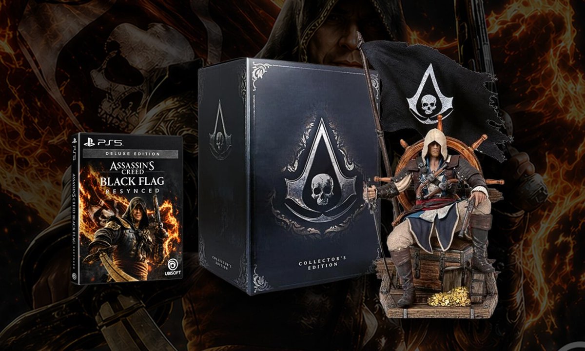 ChocoBonPlan's tweet image. 🏴‍☠️ Le collector d' Assassin's Creed 4 Black Flag est en précommande sur AMAZON DE

PS5 👉 chocobp.com/z1lq6h
Xbox 👉 chocobp.com/0415ez

📦 Version identique à celle vendue en France. Vous pouvez commander sur AMAZON DE avec votre compte AMAZON FR. #pub #anzeige

📍