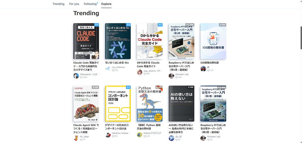 murasametech's tweet image. Raspberry Piではじめる自宅サーバー入門シリーズが2冊同時にZennのトレンド入りしました！

沢山手に取って頂けて嬉しいです。
ラズパイで自宅でサーバー運用してみたい方はぜひ参考にしてみてください😄

#raspberrypi #zenn