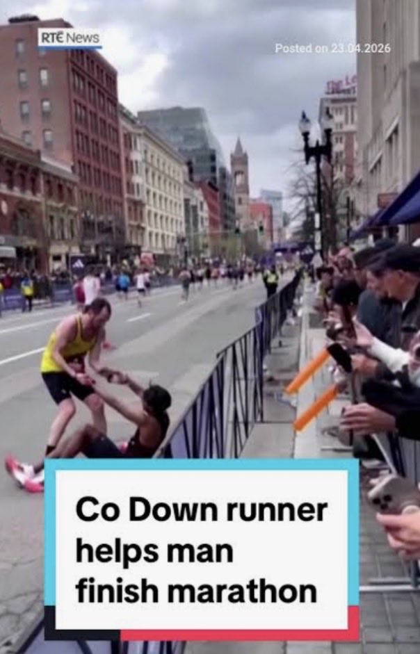 FunkyCattyAu's tweet image. #BostonMarathon 
#RobsonOliveria  #AjayHaridasse  #AaronBeggs 

If ever a statue, should be this.
