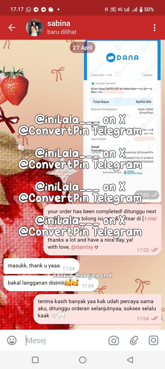 Nay @iniLala___ convert 4.3k+ testi tweet media
