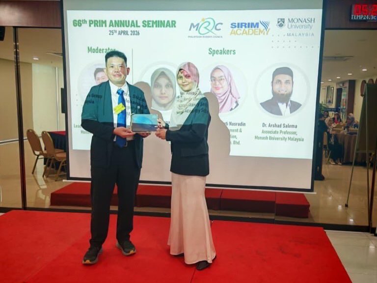 The Malaysian Rubber Council (MRC) was pleased to participate in the 66th Annual Polymer Technology Seminar organised by The Plastics &amp; Rubber Institute Malaysia (PRIM) on 25 April 2026 at Top Glove Tower. 🤩
 
Our Deputy Director of Sustainability, Ms. Suzanna Mohamed Dahan,