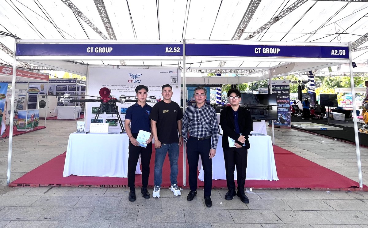 ctuavofficial's tweet photo. CT UAV MAKES A STRONG IMPRESSION AT THE FIRST CA MAU PROVINCIAL WEEK OF SCIENCE, TECHNOLOGY-CULTURE AND TOURISM 2026 https://t.co/TUdp5t7j8l