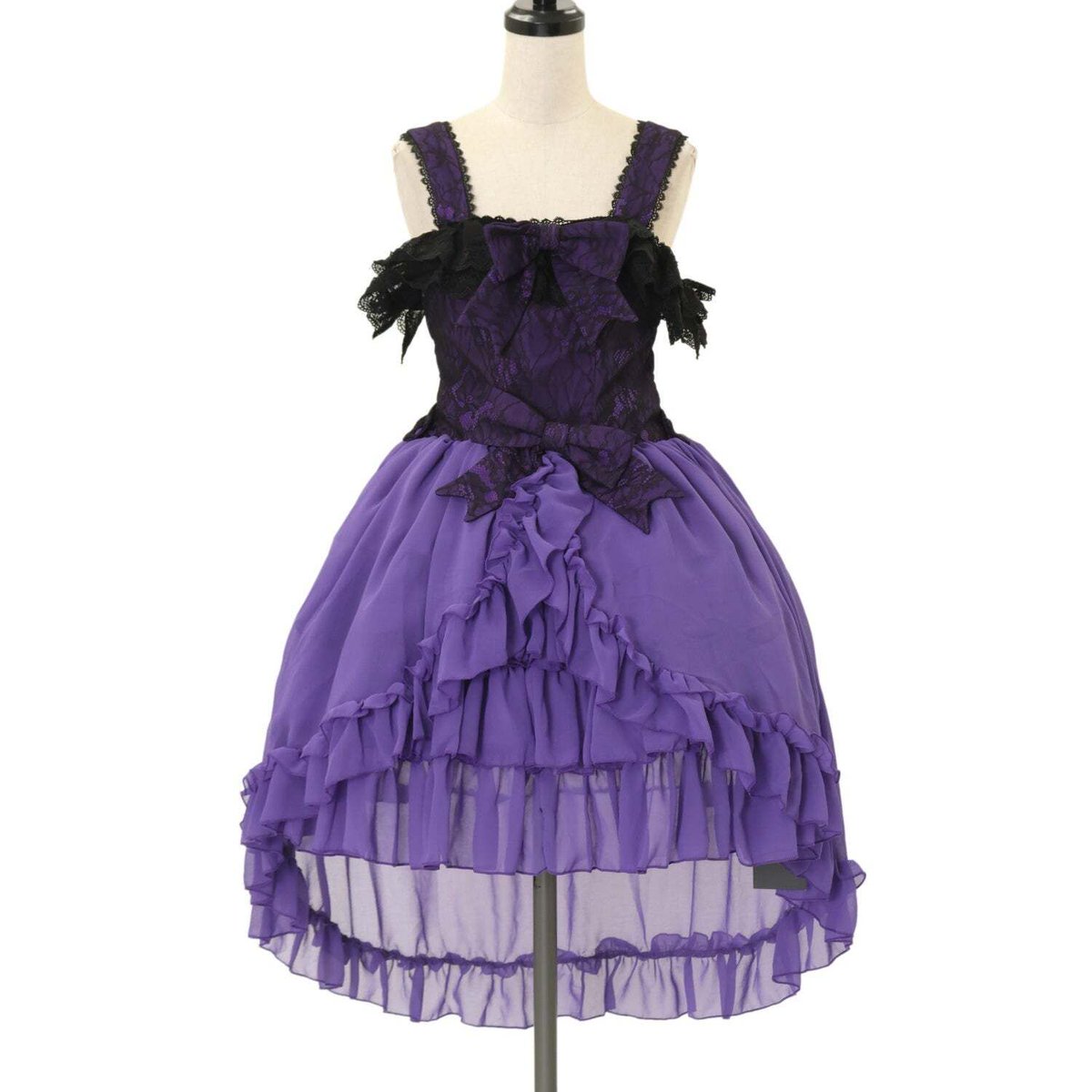 アトリエピエロ Frilly Ribbon Belle Dress USED】Frilly Ribbon Belle Dress | ATELIER-PIERROT Wunderwelt