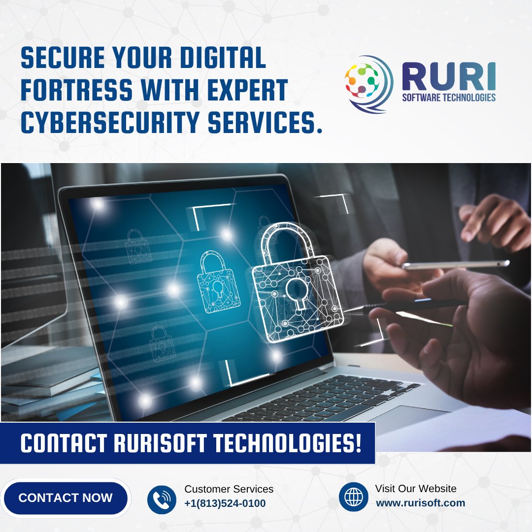 RuriSoftware's tweet photo. Today, cyber threats are growing more than ever. RuriSoft’s advanced cybersecurity solutions safeguard your critical assets, ensuring peace of mind and uninterrupted growth.

#Cybersecurity #CybersecurityServices #OnlineSafety #rurisoft #florida #rurisoftflorida https://t.co/2wkKaSBQ59