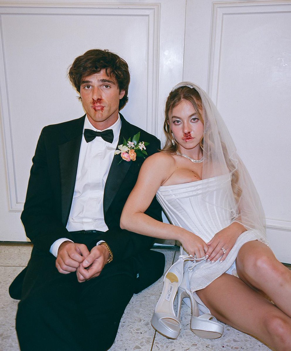 OMG Sydney Sweeney and Jacob Elordi behind the scenes of Euphoria s3!