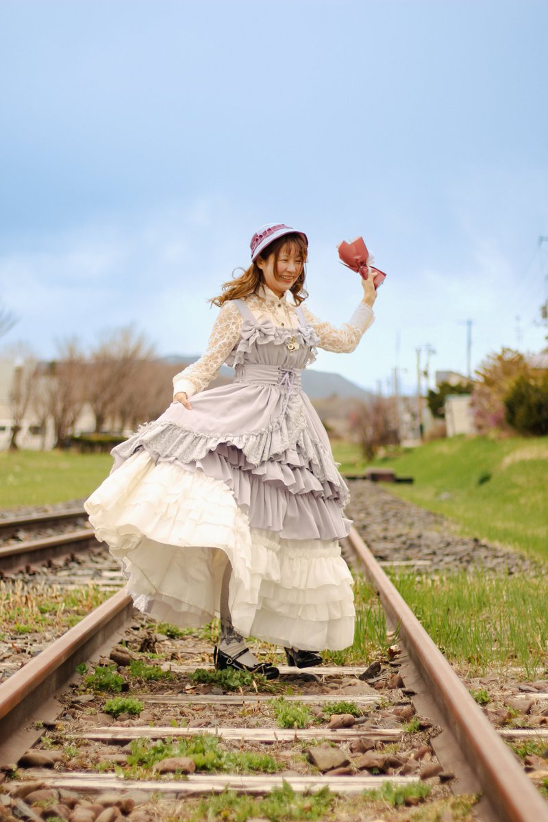 yotsuba0212's tweet image. お泊まり会で撮影✌
充電全然無くて、即撤収だったけど楽しかった！！
#portraits #Lolitafasion