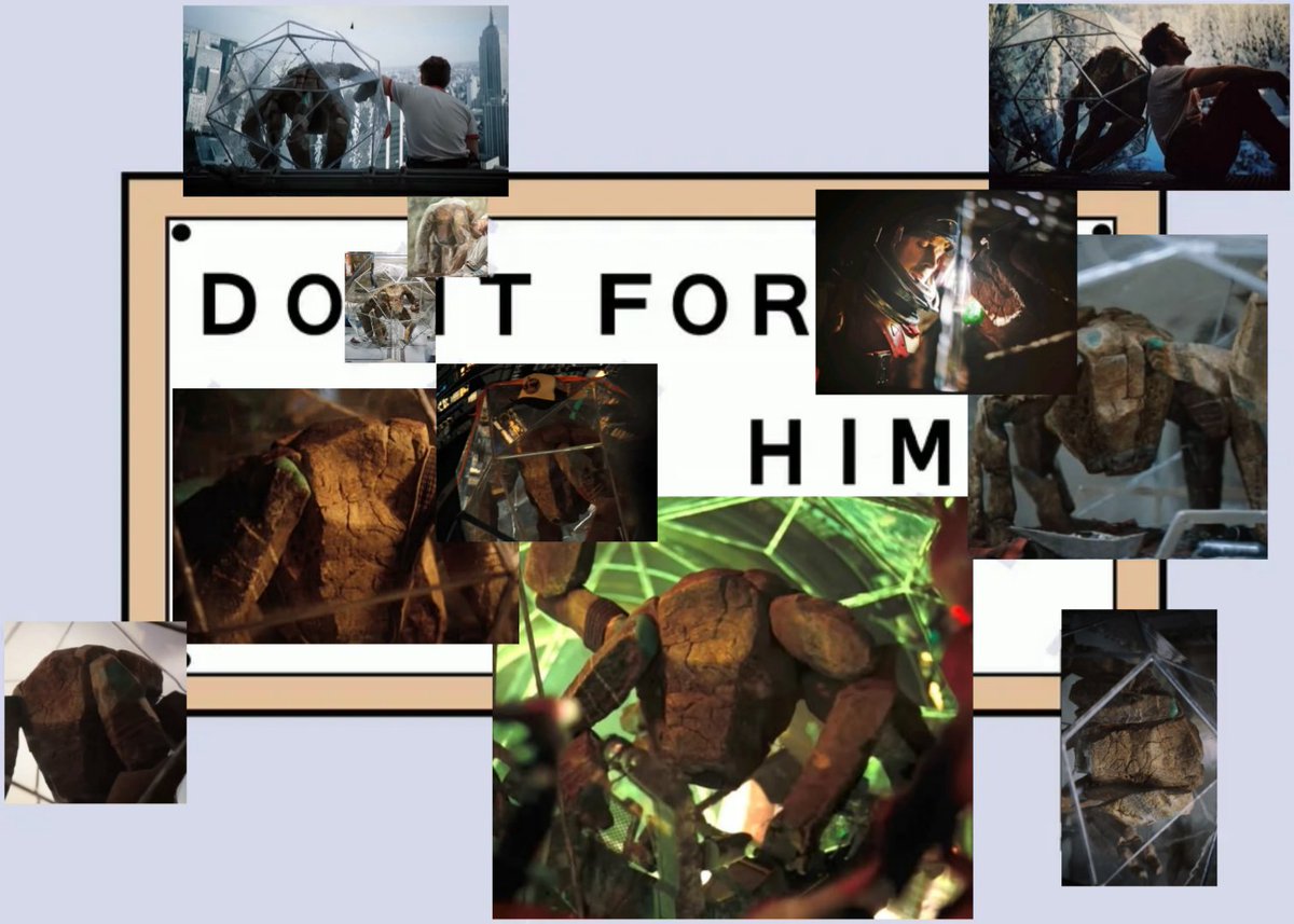 grace had this all over the hail mary when he turned around to save rocky btw