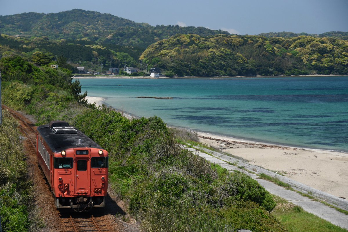 海の原ページ 2026.4.27 山陰本線 時々見たくなる山口県の日本海 撮影はキハ40・47