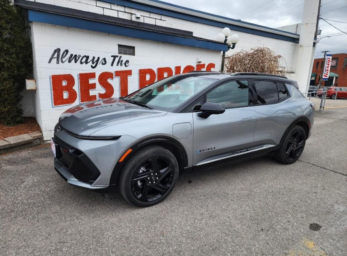 BudaDrive's tweet photo. โก๏ธ 2025 Chevrolet Equinox EV RS AWD โ Low KM, Like New!
Drive into the future with this stylish and efficient electric SUV.
Megan #CHELEE $CERB FUTO Lennart Karl Iwo Olorun
๐ BudaDrive | ๐ ๐ณ๐ฌ https://t.co/NeHeB7fyc6