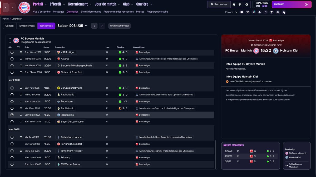 C'est le #MorningBraco ⏰

[S10] #EuropeTour 🇪🇺

<a href="/FCBayern/">FC Bayern München</a> va t'il de nouveau aller en finale de <a href="/ChampionsLeague/">UEFA Champions League</a> mais cette fois la remporter ? 👀

📺twitch.tv/bracodu88

De bonne heure et de bonne humeur ☕️

#FM26 #FootballManager