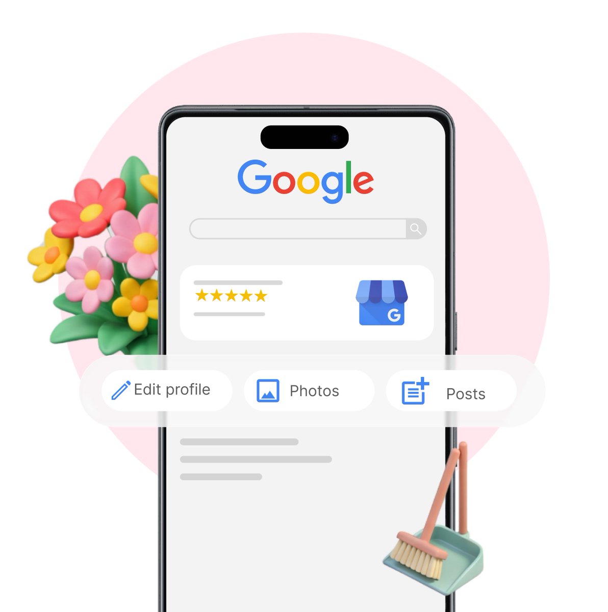 Google Business Profile tweet media