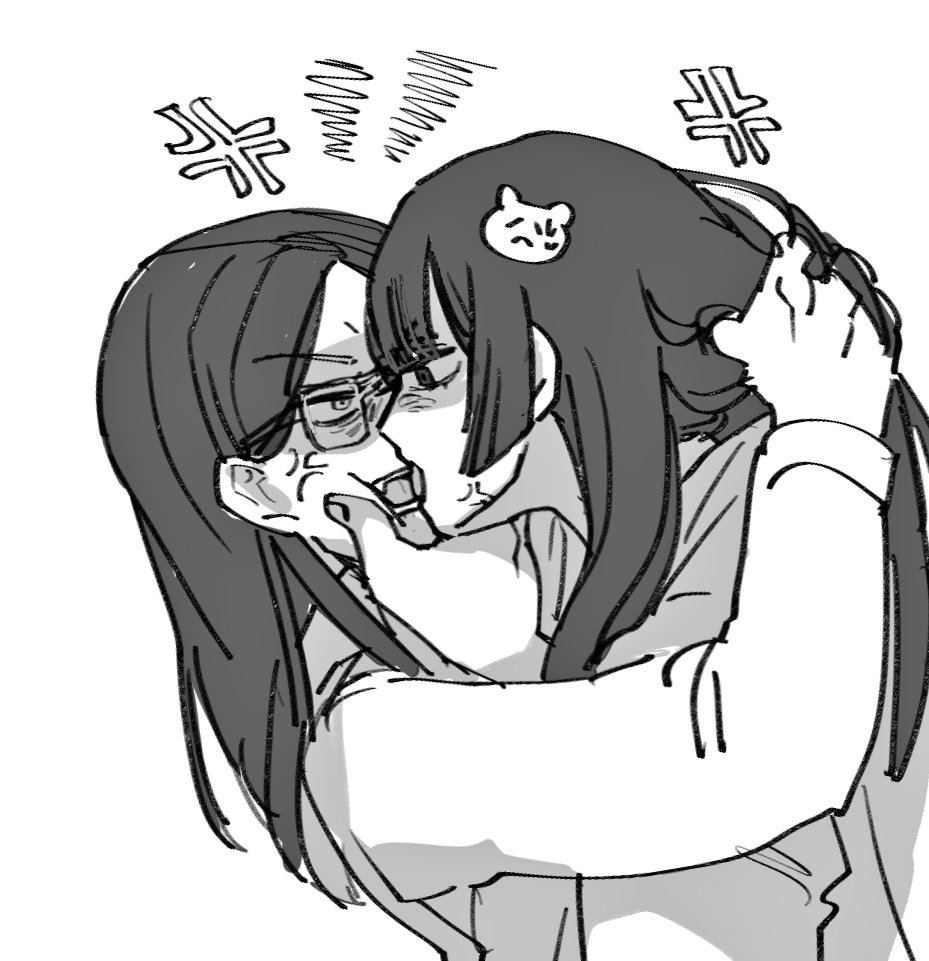 undermarine_'s tweet photo. 무맥락 코하루랑 나라가 뽀1뽀하는 그림 https://t.co/JvAEb4x5gA