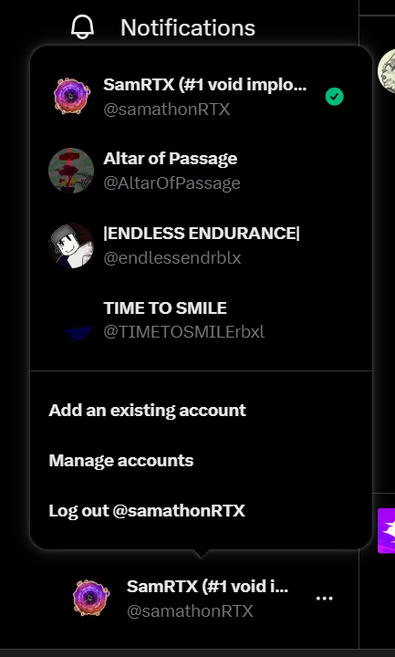 SamRTX (#1 void implosions lover) tweet media