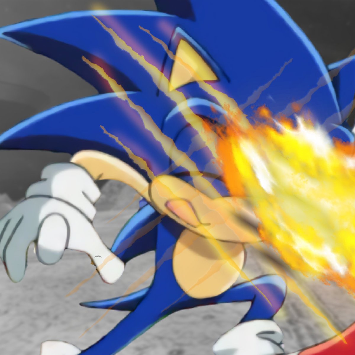 SolEmberEmpress's tweet photo. @Ult1m4teLife @FastestEv3r @SuperManAt1 @CaptainTanuki [Swipe left and right to have Blaze slash Sonic's face!] https://t.co/YRBvzQjbE4