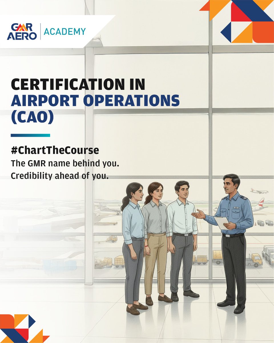 GMRAeroAcademy's tweet photo. GMR-backed training gives you industry-recognized credibility from day one. Reputation matters in aviation. 

📞 Hyderabad: +91 9989654915 | +91 6305074807
📞 Delhi: +91 9084759238
📞 Kochi: +91 8848500270 | +91 7907842415

#ChartTheCourse #GMRAeroAcademy #CAO #IndustryEdge https://t.co/xMRjqxB6Zc