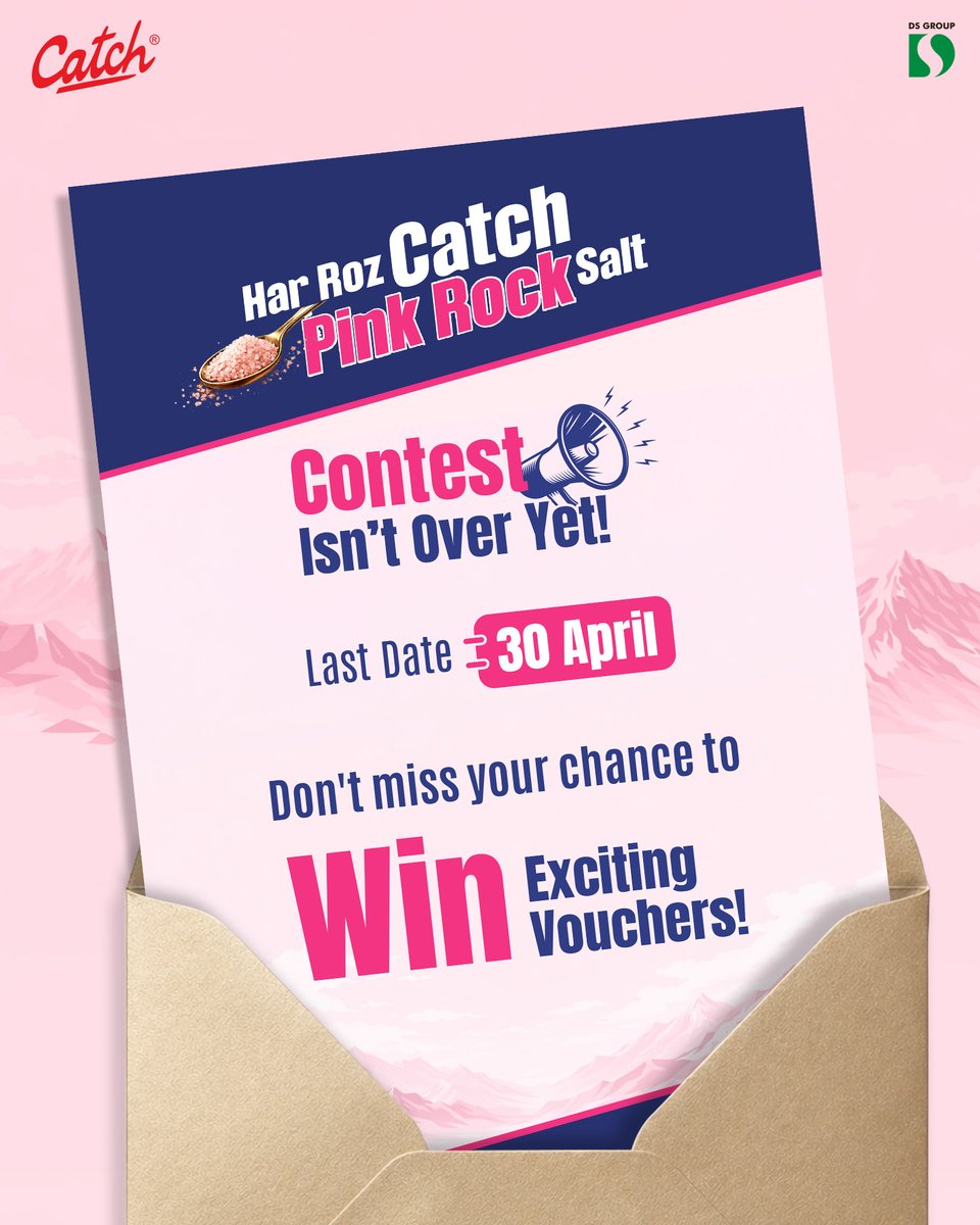 catch_foods's tweet photo. #ContestReminder
Have you shared your entry yet?​

It’s still time to join the #HarRozCatchPinkRockSaltContest!​

Here’s how you can participate:​

1️⃣ Share a selfie with Catch Premium Iodized Pink Rock Salt​
2️⃣ Comment an everyday recipe you made using it​
3️⃣ Tag Catch Foods https://t.co/nKgtGEYqly