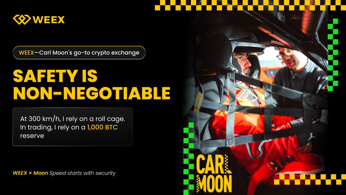WizOfChain's tweet photo. Stop letting fear ruin your trades. 📉
🔗 https://t.co/Bal0y9pnMj
WEEX x Carl Moon just dropped the ultimate safety net: $2,000 First Trade Protection. Zero stress, all gain. Start now! 🏁
#TradingSecurity #SafetyNet #WEEX #CarlMoon #Crypto
join now: https://t.co/eFf3Xttsgl https://t.co/S4Dngis6cr