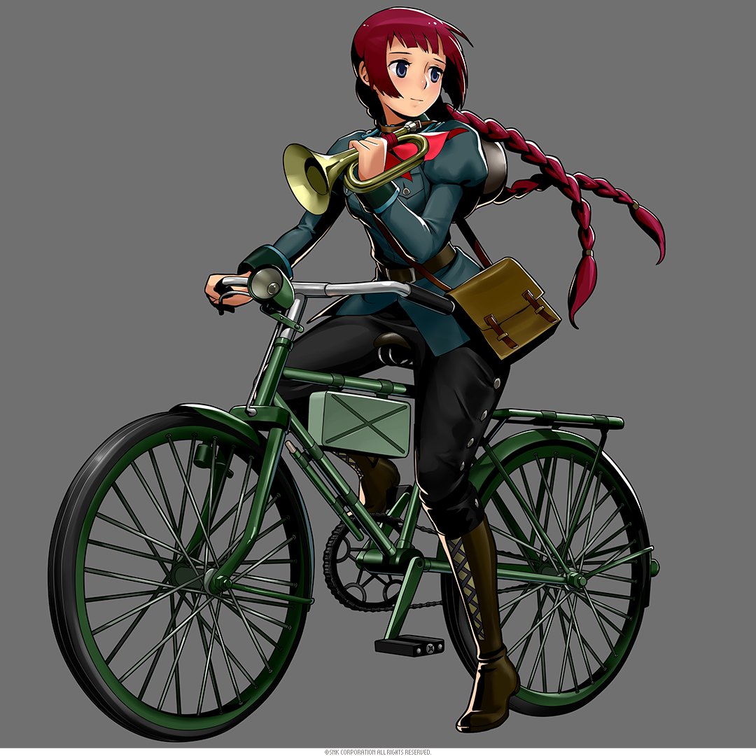 METALSLUG_EN's tweet photo. Today is #CyclingDay in Japan! 🚲

Perfect weather for an impromptu bike ride 🌿🚲

#MetalSlug30th https://t.co/12QkPfyRgE