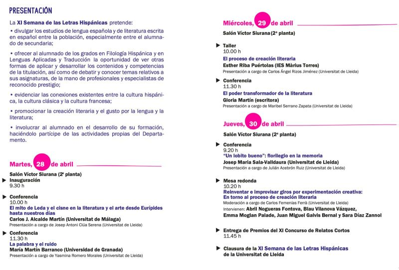 generoenaccion's tweet photo. Mañana, en Lleida, doblete: 
11.30: "La palabra y el ruido". En la XI Semana de las Letras Hispánicas.
19:00: "¿Por qué algunos hombres están tan enfadados?". En @lairreductible1. 
Ya de camino. 🚄 https://t.co/VzqZmZxO7K