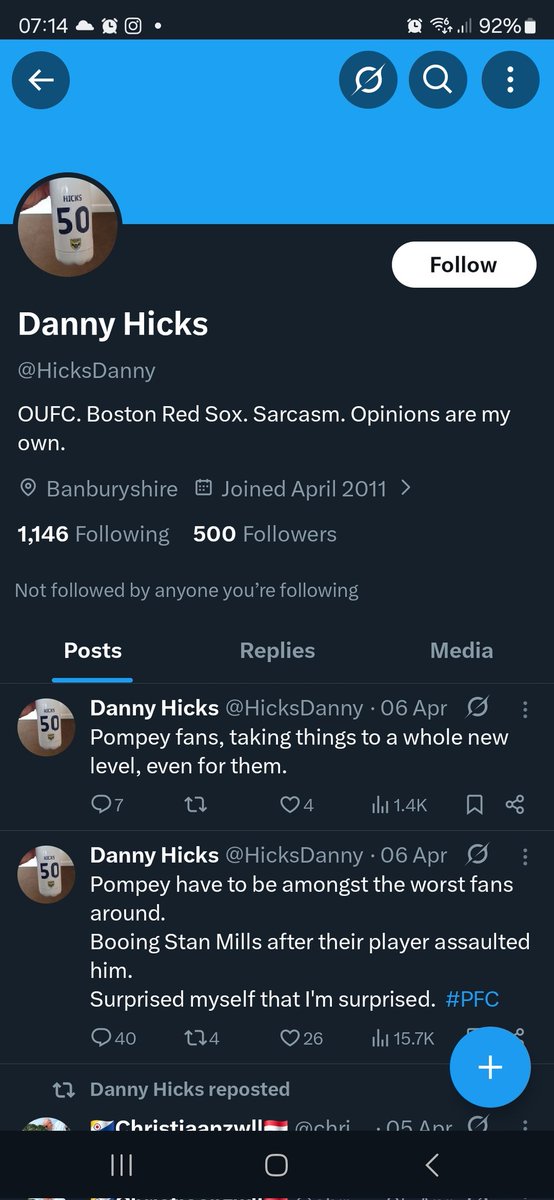 Blue And White Army tweet media