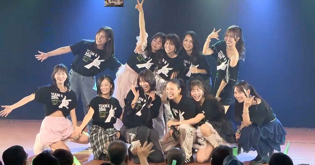 2026.4.27
「2期生デビュー20周年記念イベント！〜20Years have past〜」昼公演 セトリ

影アナ　秋元才加

M0　overtuer
M1　青春ガールズ
MC　自己紹介　集合写真
M2　転がる石になれ
MC
VTR　2期生の軌跡
MC　 2期生思い出トーク
M3　草原の奇跡

終演
1時間20分

#2期生デビュー20周年記念イベント